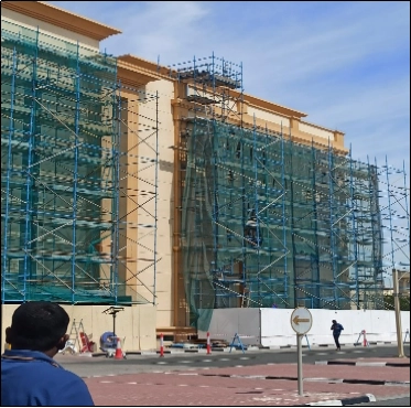 CENTRE POINT BARWA VILLAGE - scaffolding company in qatar